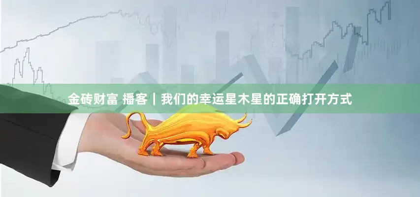 金砖财富 播客｜我们的幸运星木星的正确打开方式